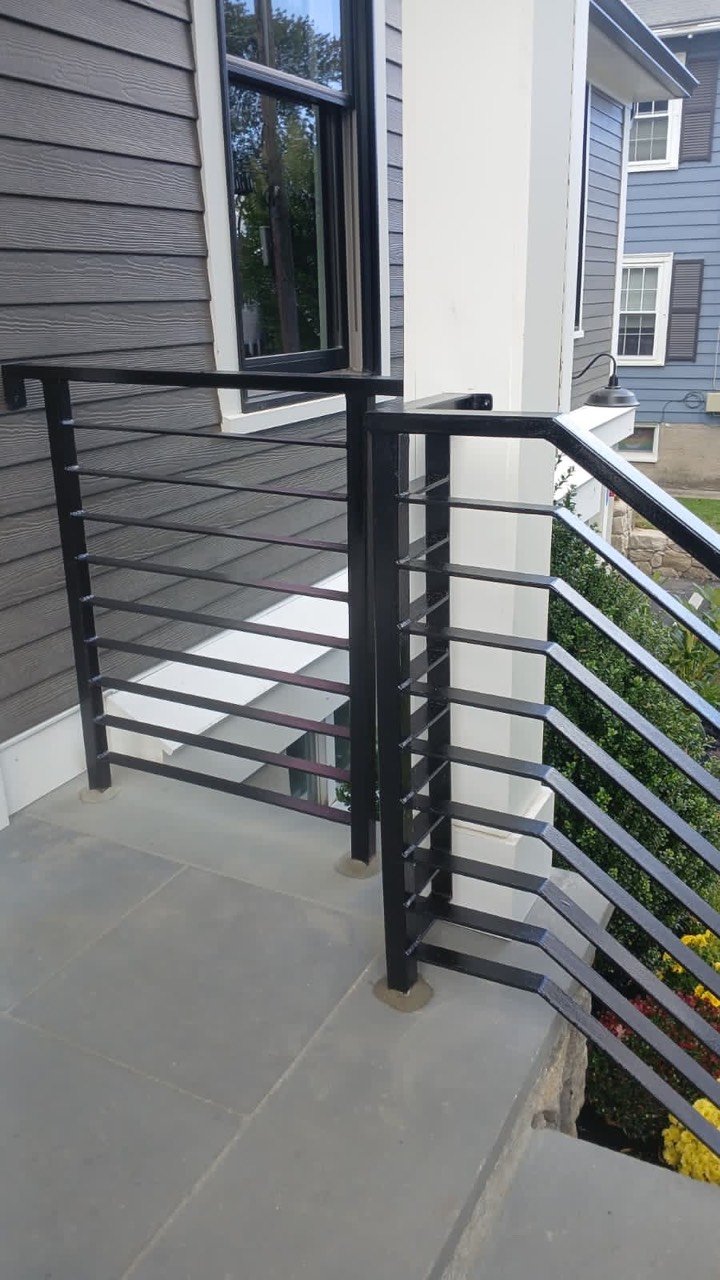 Entry railing